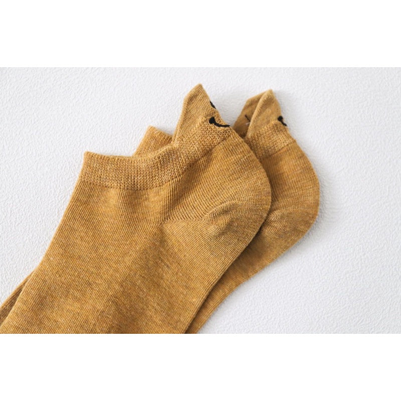 刺繡笑臉 短襪 S20 商品展示圖 6