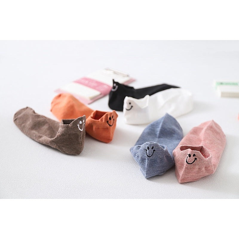 刺繡笑臉 短襪 S20 商品展示圖 5