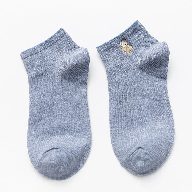 刺繡卡通襪 S15