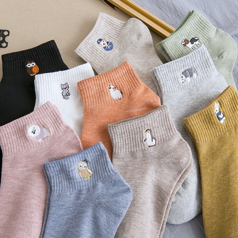 刺繡卡通襪 S15 商品主圖
