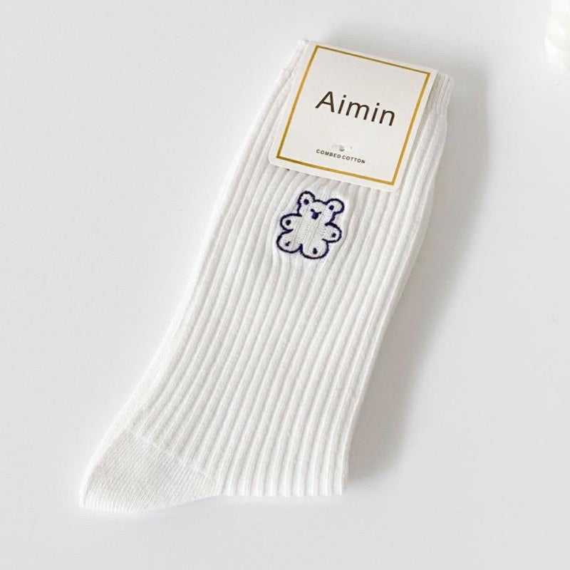 刺繡棉襪 S16