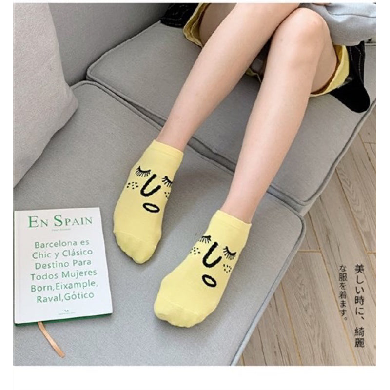 搞怪表情船襪 S33 商品展示圖 9
