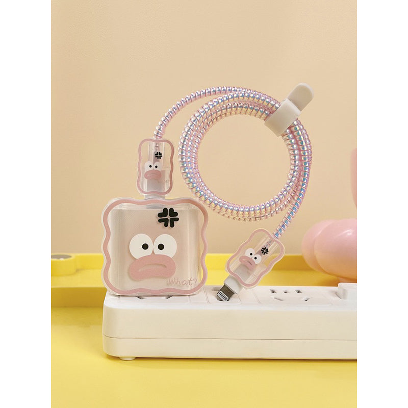 ins 充電器保護套 20W 適用蘋果 線套 咬線器 集線器 iPhone 充電線套 充電套