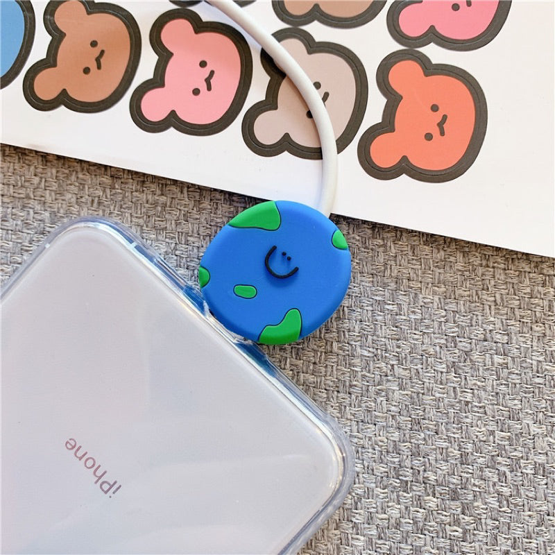 充電線保護線套 卡通線套 保護線套 咬線器 線套 防止斷裂 矽膠 iPhone