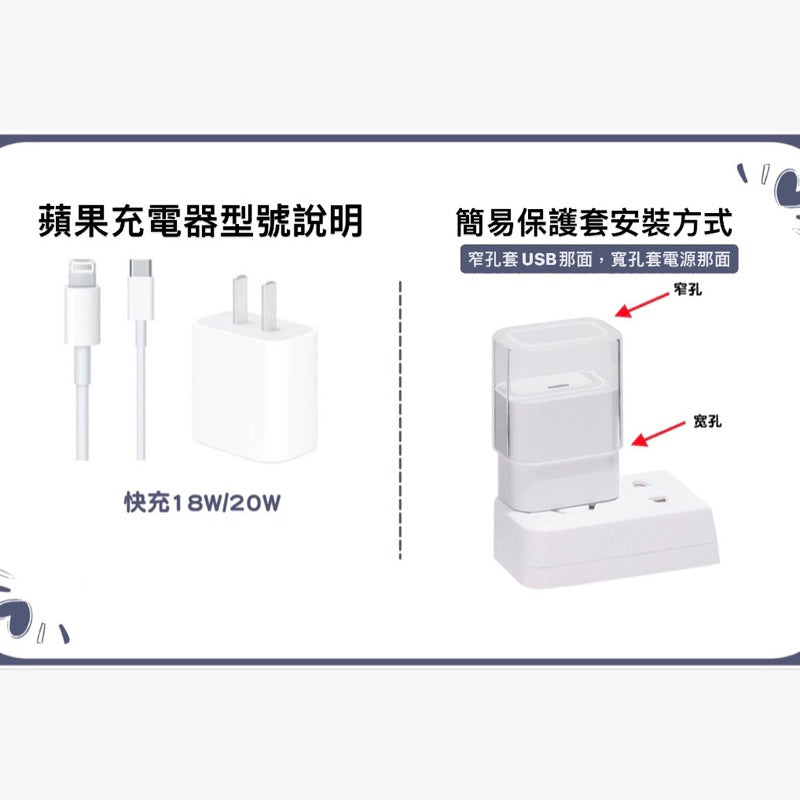 ins 充電器保護套 20W 適用蘋果 線套 咬線器 集線器 iPhone 充電線套 充電套 商品展示圖 5