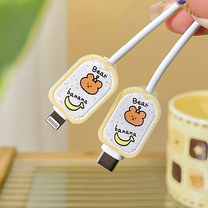 ins 充電器保護套 20W 適用蘋果 線套 咬線器 集線器 iPhone 充電線套 充電套