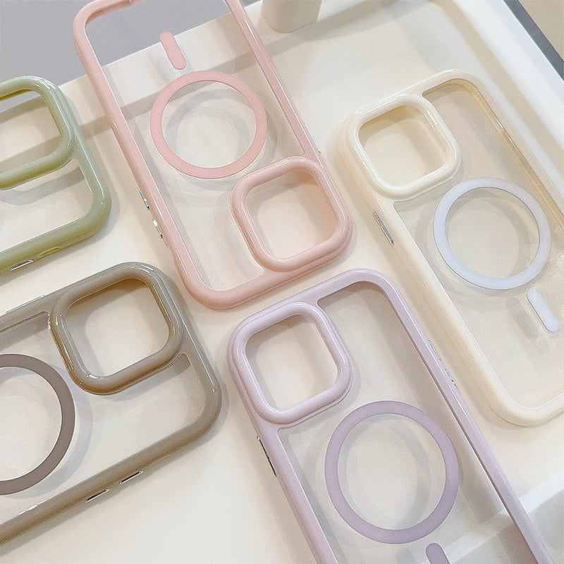 iPhone 磁吸 Magsafe 透明手機殼 iPhone手機殼 磁吸手機殼 保護殼 蘋果 磁吸殼 商品展示圖 9