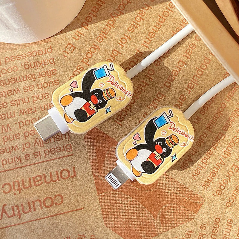 ins 充電器保護套 20W 適用蘋果 線套 咬線器 集線器 iPhone 充電線套 充電套