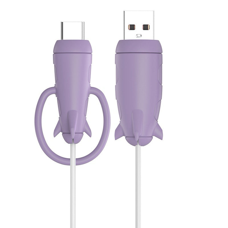 手機充電線保護套 數據線保護套 原廠線保護套 咬線器 線套 防斷裂 充電線防變形 iphone傳輸線保