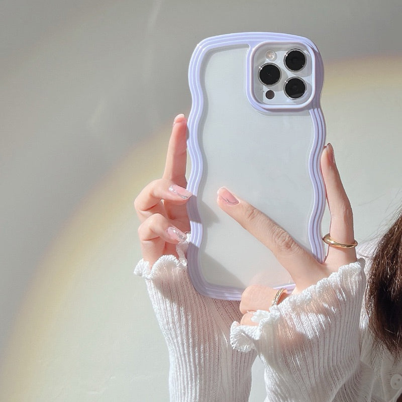 iPhone 手機殼 波浪框