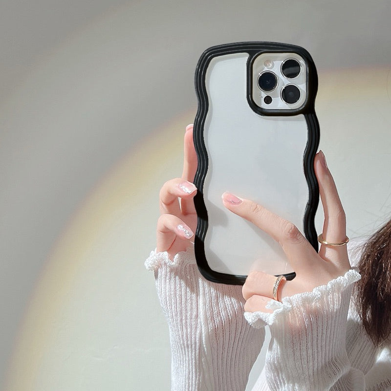 iPhone 手機殼 波浪框