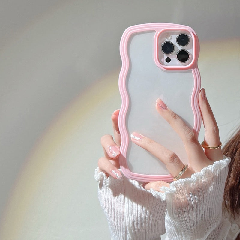 iPhone 手機殼 波浪框