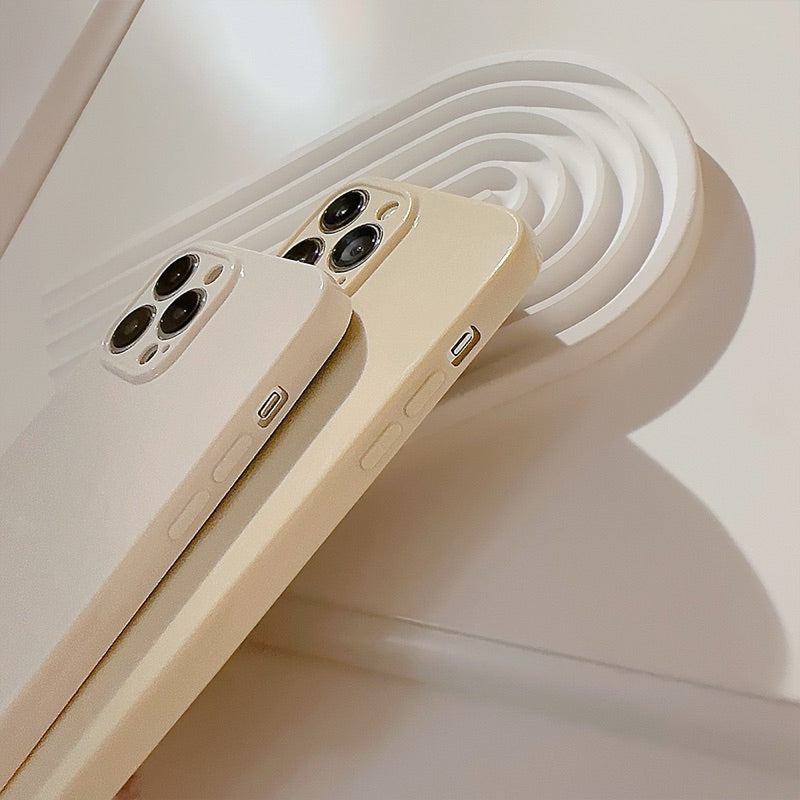 iPhone 手機殼 素色 亮面 矽膠手機殼 商品展示圖 6