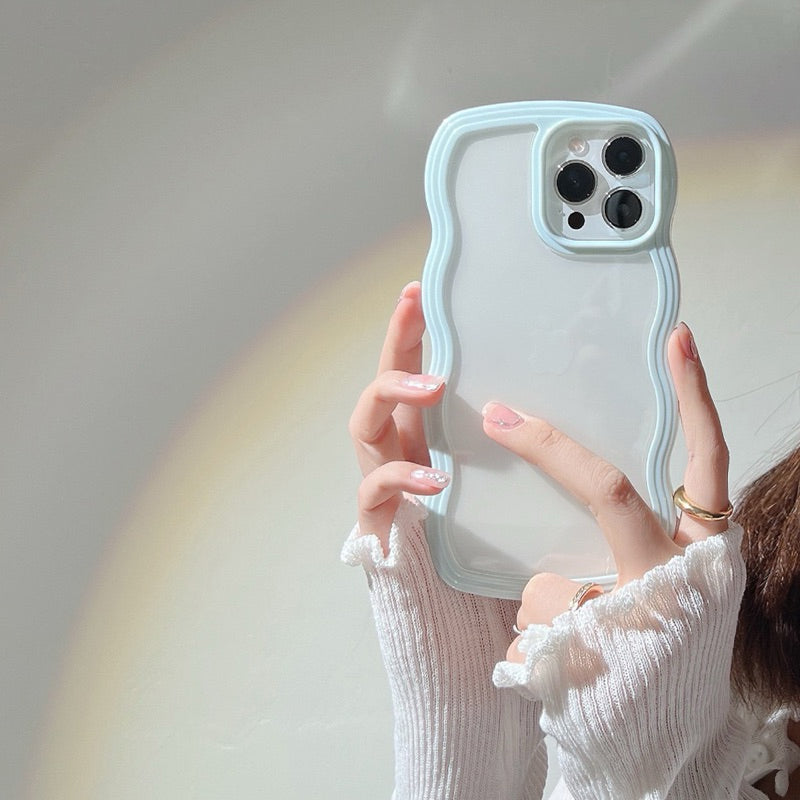 iPhone 手機殼 波浪框