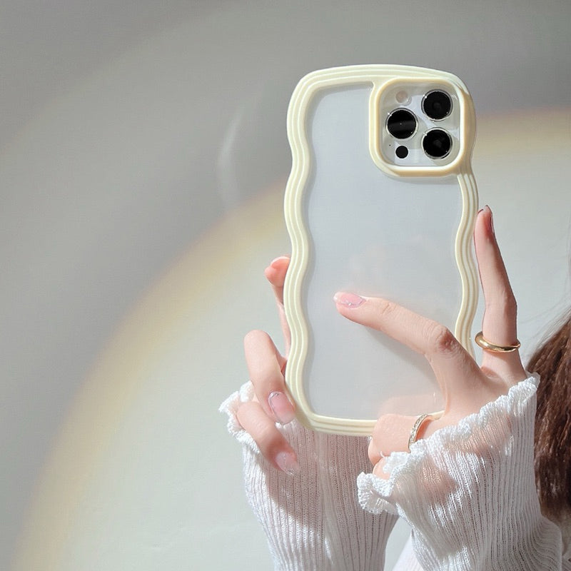 iPhone 手機殼 波浪框