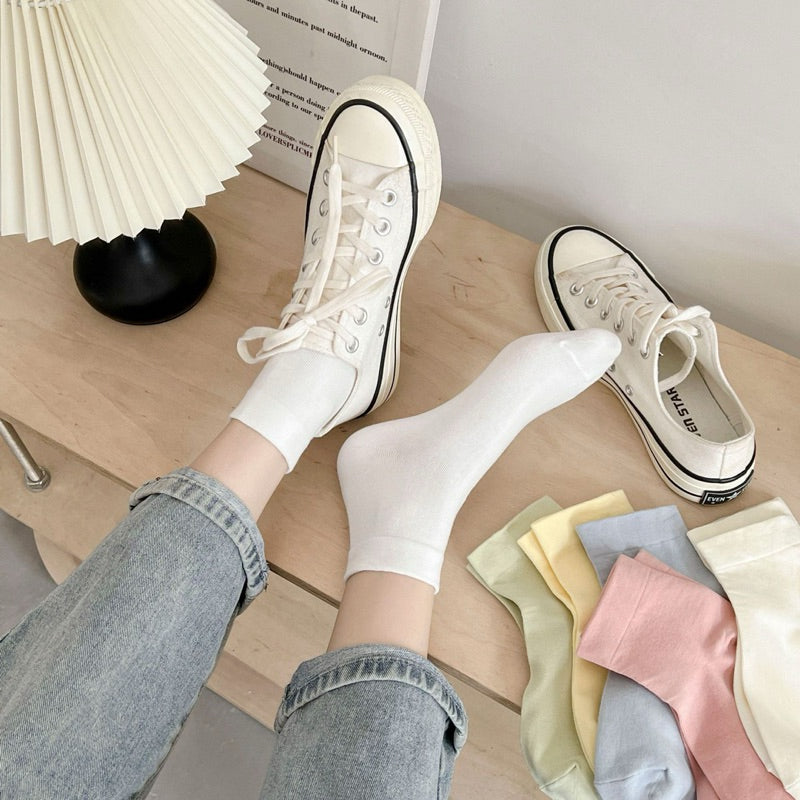 日系 少女系中筒襪 S18 商品展示圖 4