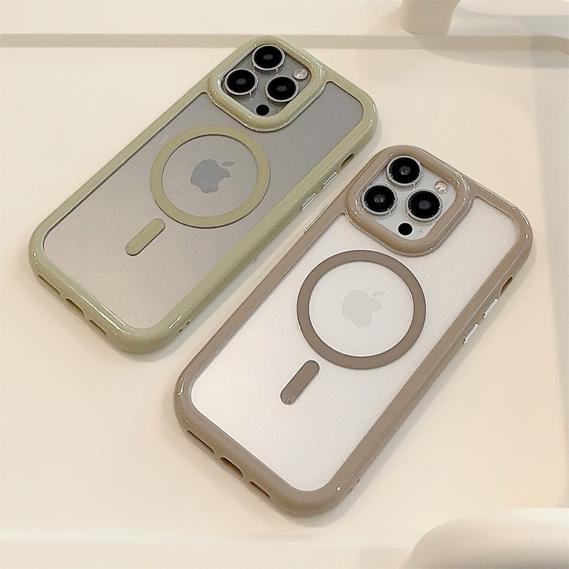 iPhone 磁吸 Magsafe 透明手機殼 iPhone手機殼 磁吸手機殼 保護殼 蘋果 磁吸殼 商品展示圖 7