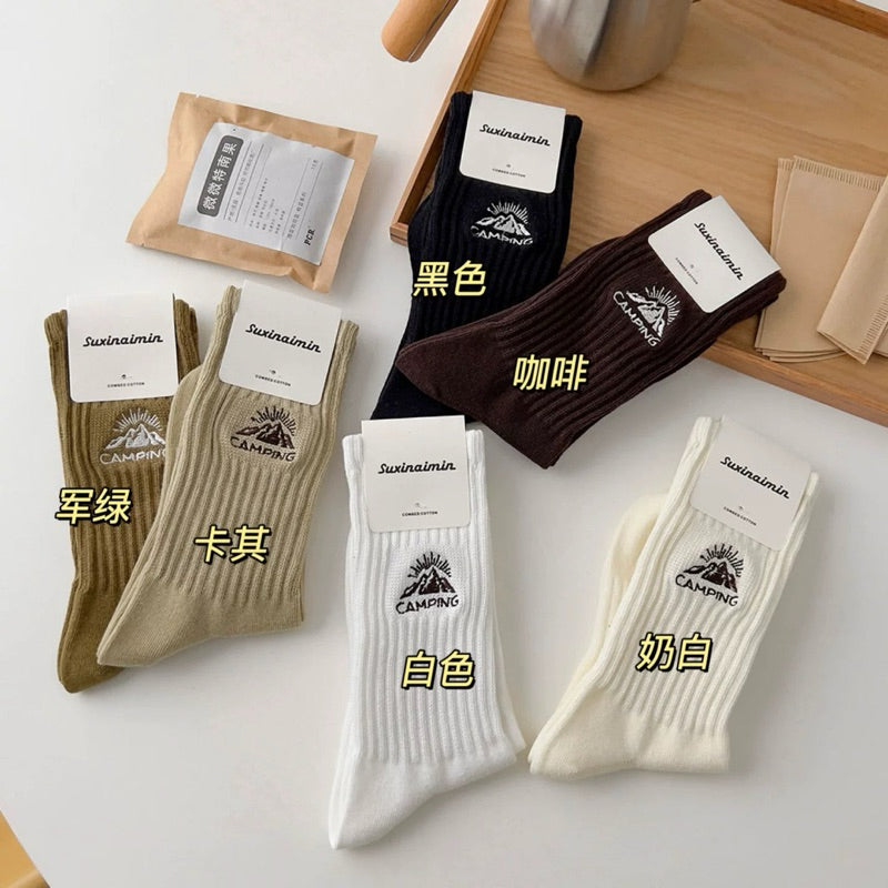 雪山刺繡長襪 S8 商品展示圖 5