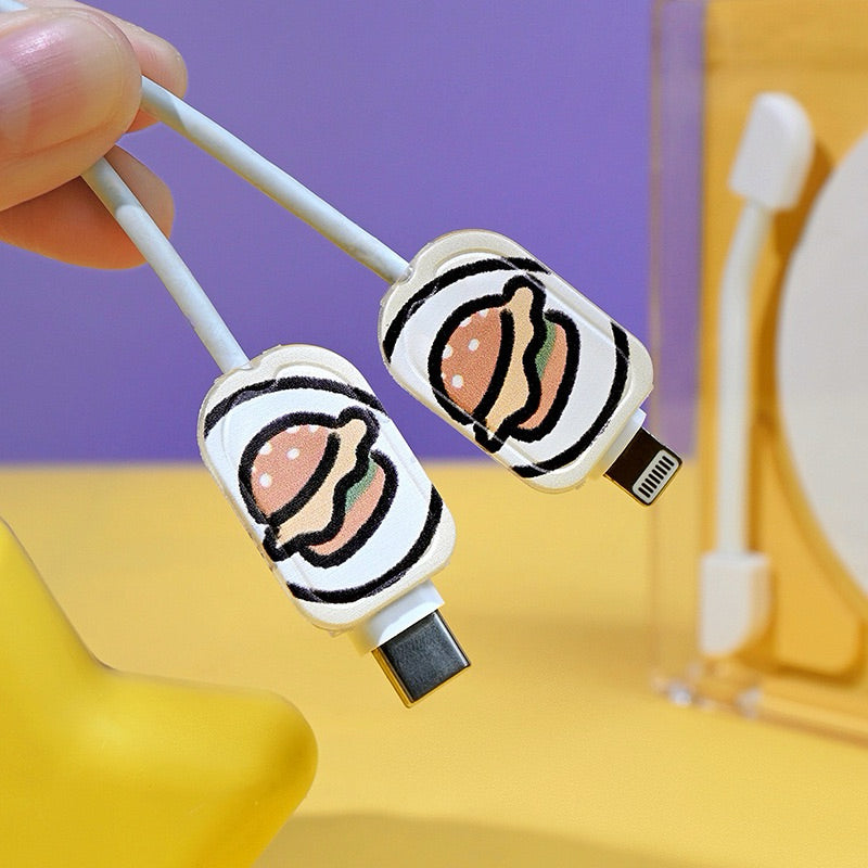 ins 充電器保護套 20W 適用蘋果 線套 咬線器 集線器 iPhone 充電線套 充電套