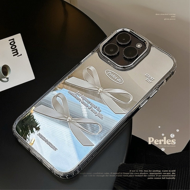 iPhone 立體珍珠 手機殼 商品展示圖 2