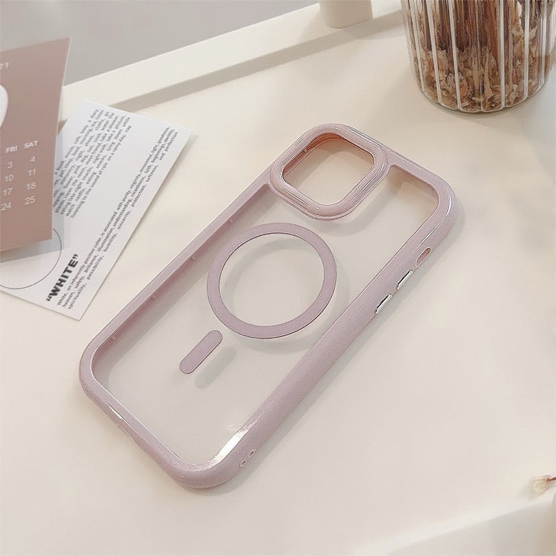 iPhone 磁吸 Magsafe 透明手機殼 iPhone手機殼 磁吸手機殼 保護殼 蘋果 磁吸殼