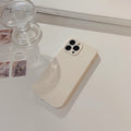 iPhone 手機殼 素色 亮面 矽膠手機殼